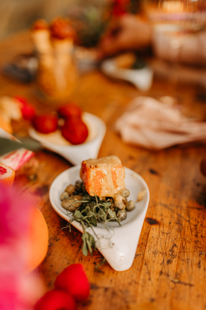 Eine Auswahl an Speisen.