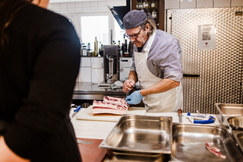 Reportagefotografie Wurst Workshop Schleswig Holstei